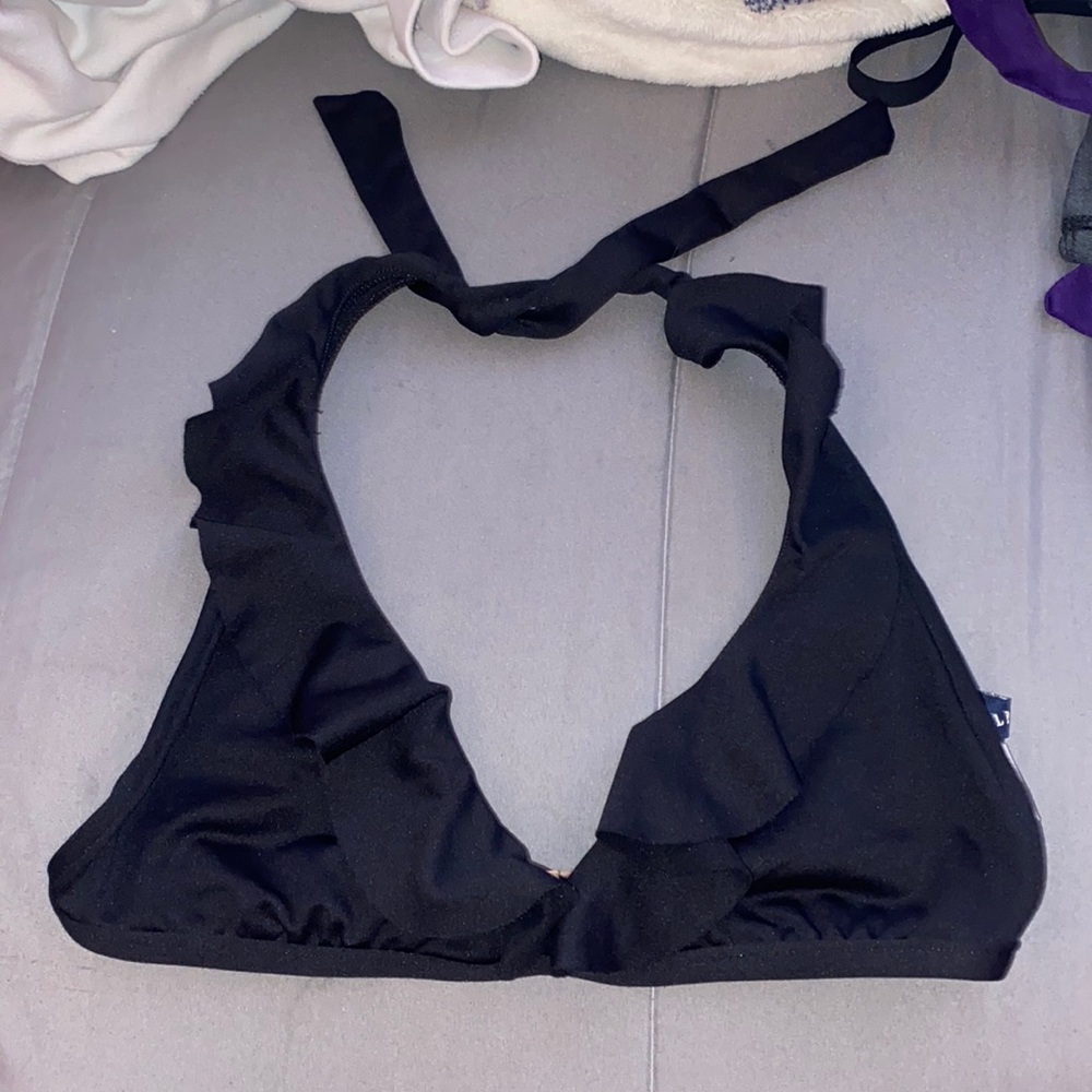 black kids swimsuit top
